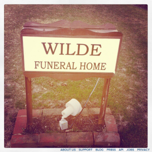 caleb wilde funeral home marriage